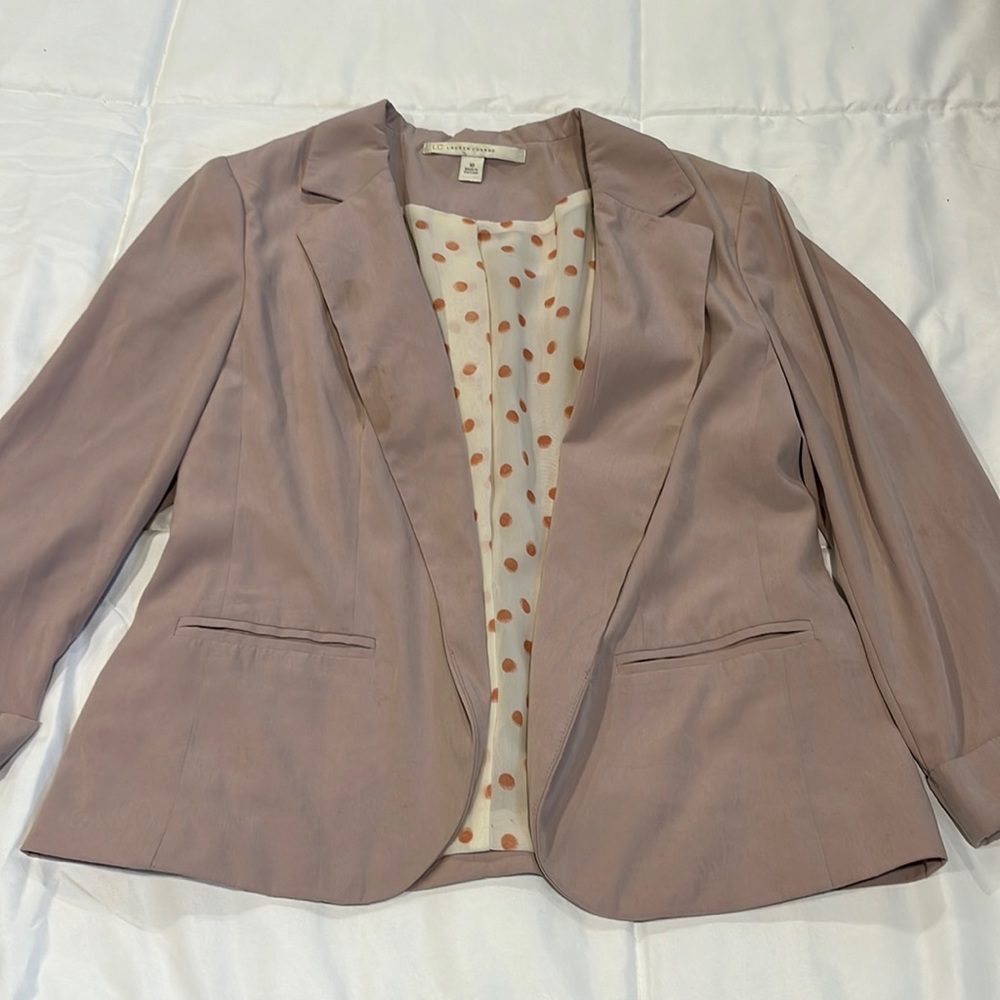 LC nude blazer.